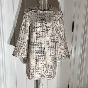 Banana Republic tweed jacket large J205